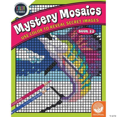 Color by Number - Mysetery Mosaics Book 10