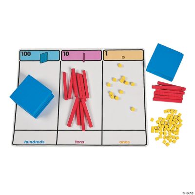 Base Ten Place Value Mat 10 Pieces 889070773294 eBay