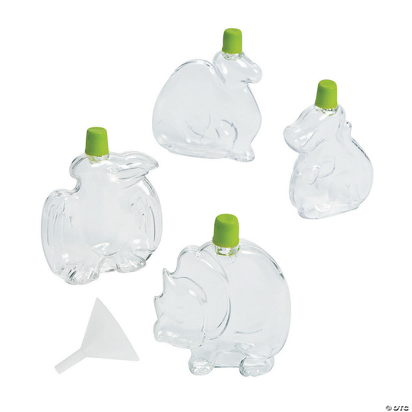 Sand Art Plastic Animal Bottles Series 7 Sets of  5 or 6 See Listings 
