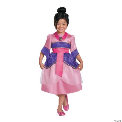 Girl's Sparkle Classic Mulan Costume - Small | Oriental Trading