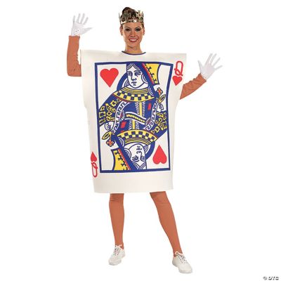 Women S Queen Of Hearts Card Costume Oriental Trading