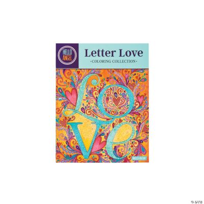 Letter Love Adult Coloring Book - Discontinued