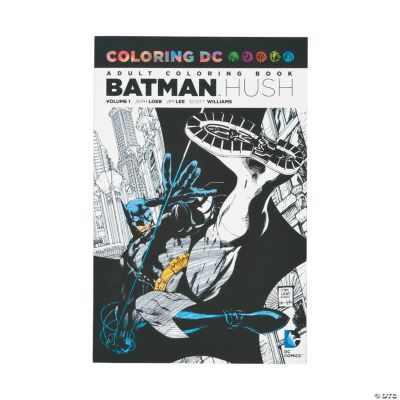 Batman Hush Adult Coloring Book Discontinued - 