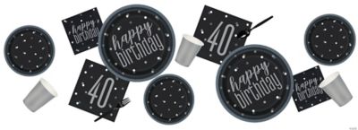 Sparkling Celebration 40th Birthday Party Supplies