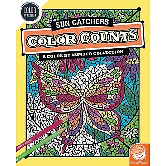 Color by Number Color Counts - Suncatchers