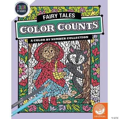 Color by Number Color Counts - Fairy Tales