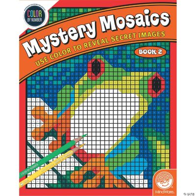 Download MindWare Color By Number Mystery Mosaics: Book 2 | eBay