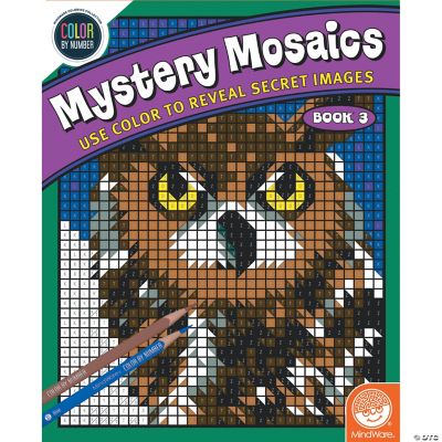 Color by Number - Mysetery Mosaics Book 3