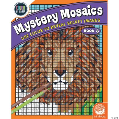Download Color By Number Mystery Mosaics: Book 8 | MindWare