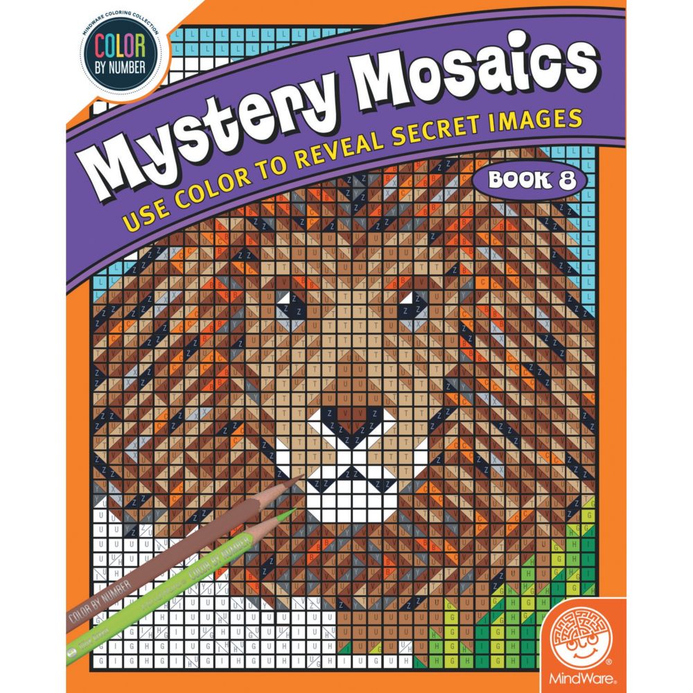 Mystery Mosaic: Book 8 From MindWare