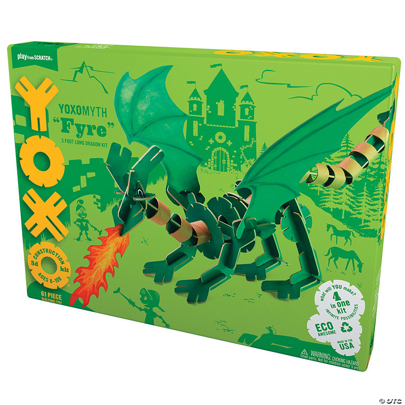 YOXO Fyre Dragon Creative Building Toy - Discontinued