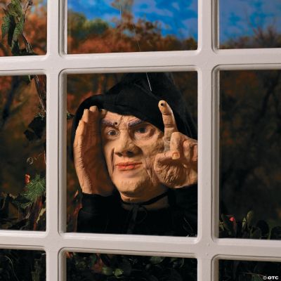 Animated Tapping Peeper Halloween Decoration