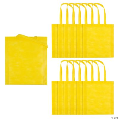 Large Yellow Tote Bags Oriental Trading