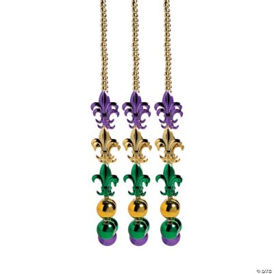 Jumbo Mardi Gras Beads | Oriental Trading