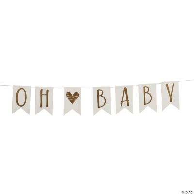 Oh Baby Banner Oriental Trading