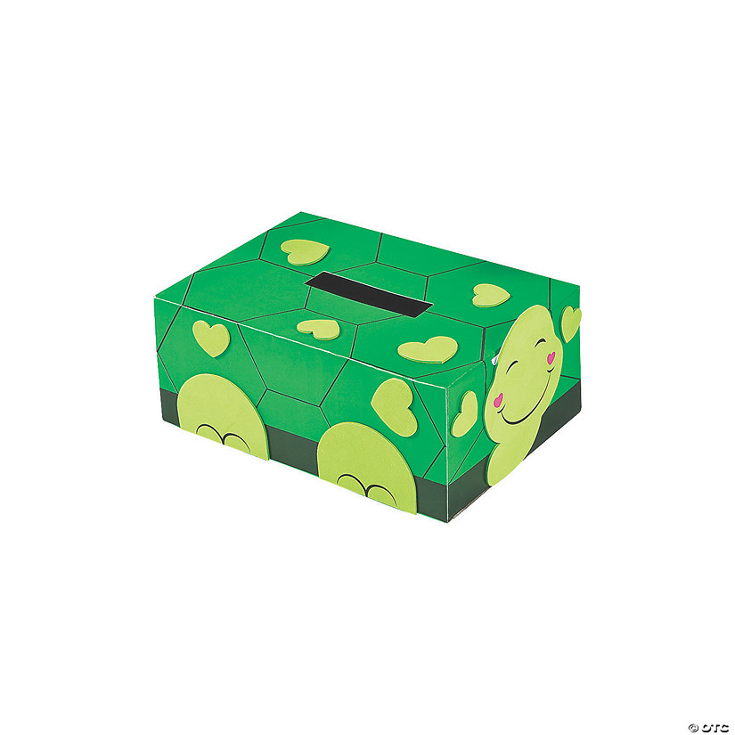 Turtle Valentine Card Holder Box Craft Kit - Discontinued