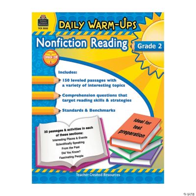 Daily Warm Ups Nonfiction Reading Grade 2 Discontinued