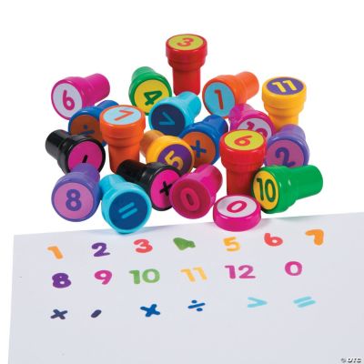 Math Number Stampers | Oriental Trading