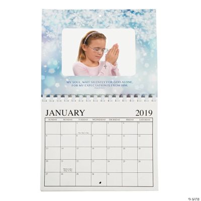 2019 Religious Photo Frame Calendar - Discontinued