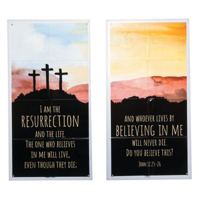 Church Resurrection Banner Set