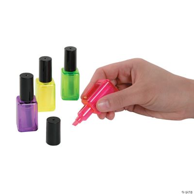 Nail Polish Highlighters Stationery 12 Pieces eBay