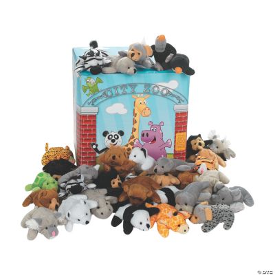 Plush Mini Zoo Animal Assortment