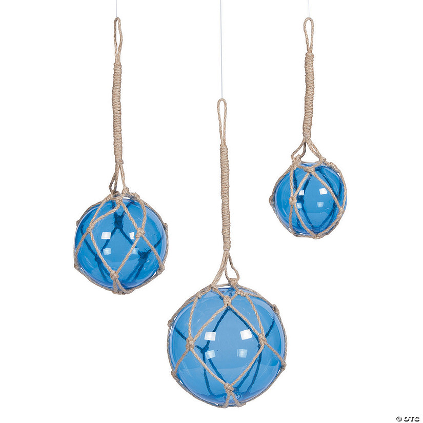 Blue Spheres with Rope | Oriental Trading