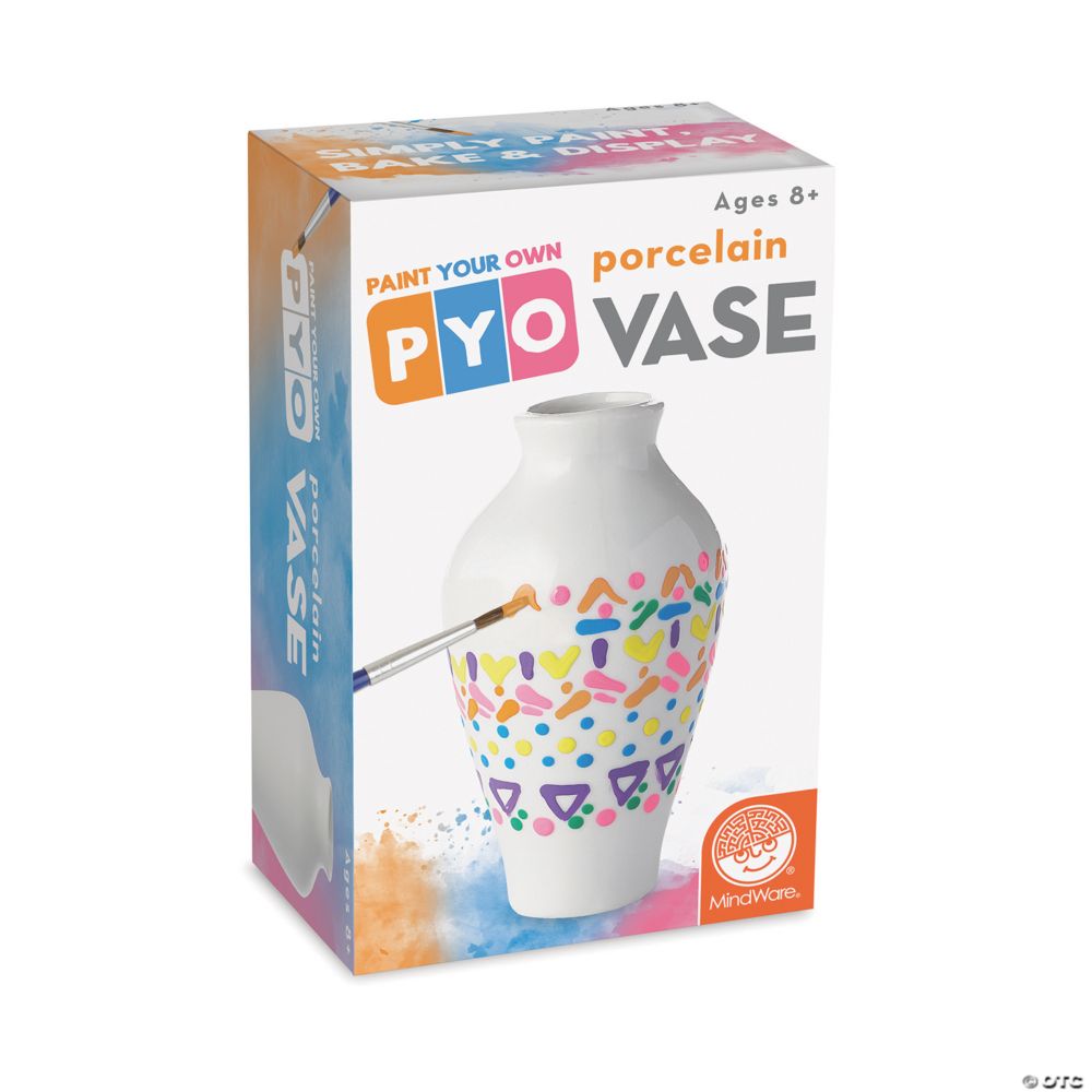 Paint Your Own Porcelain: Vase Singles From MindWare