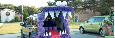 Trunk-or-Treat Monster Decorating Idea