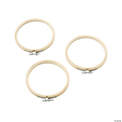 Small Embroidery Hoops - 3 Pc.