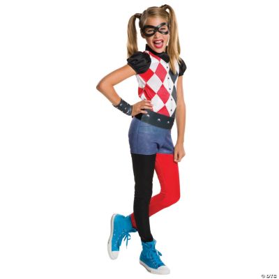 Girl's DC™ Superhero Girls Harley Quinn Costume - Small | Oriental Trading