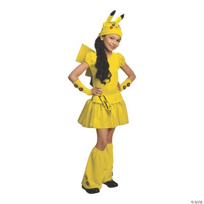 Girls Pikachu Costume Large