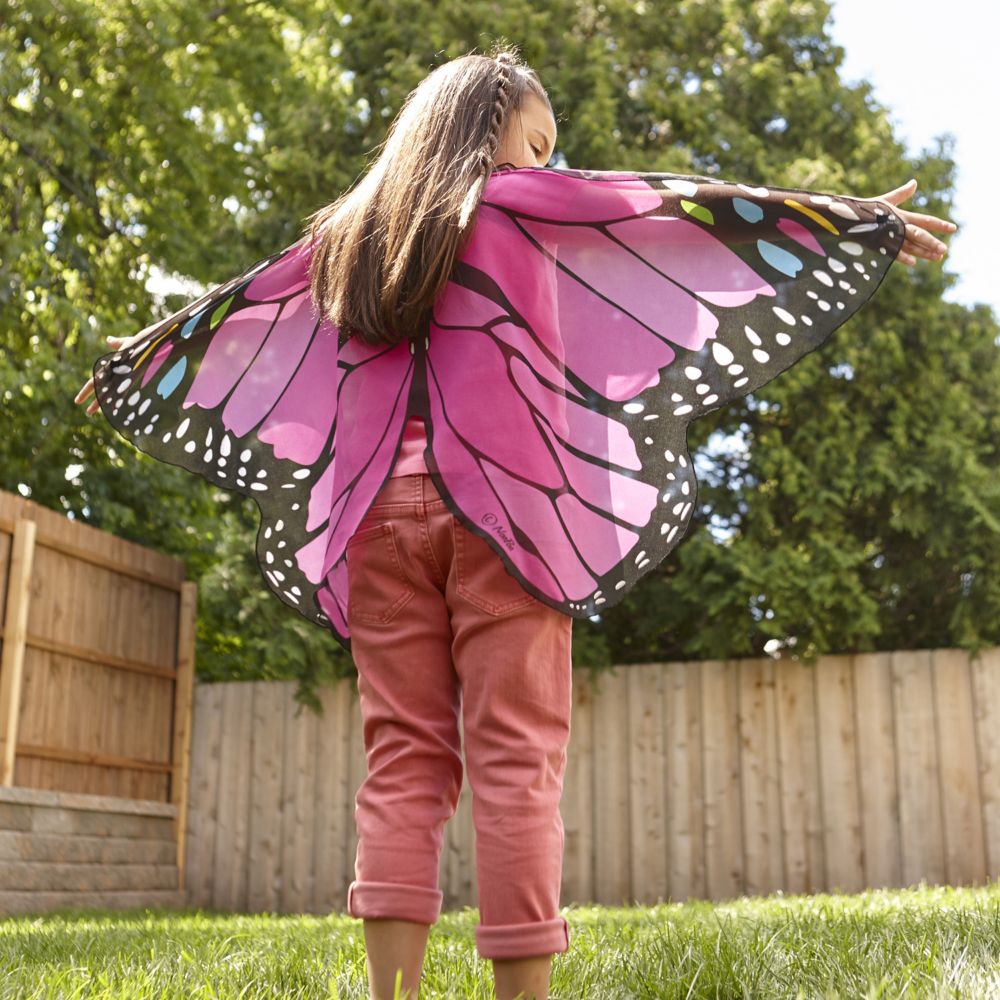 Butterfly Dress Up Wings-Pink From MindWare