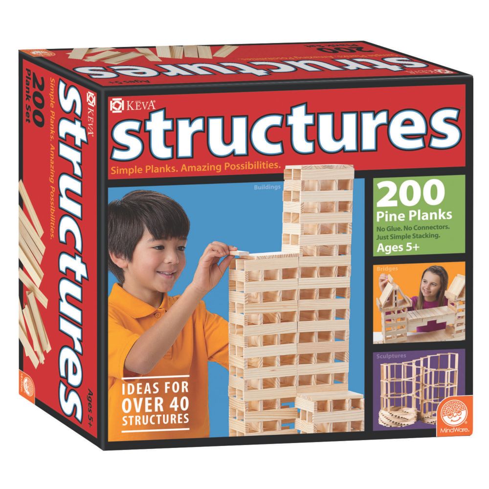 MindWare® KEVA Structures 200 Plank Set