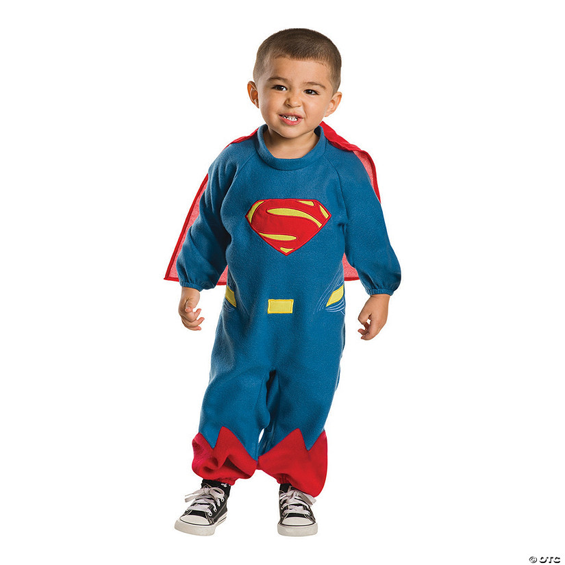 Baby Toddler Superman Costumes Fancy Dress Party Jumper Gift Size 3-24months!! 