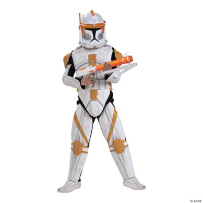 Boy's Deluxe Star Wars Clone Wars Commander Cody Costume