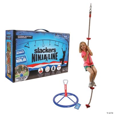 Ninja Line, Climbing Rope and Spinner Wheel: Set of 3 - Discontinued