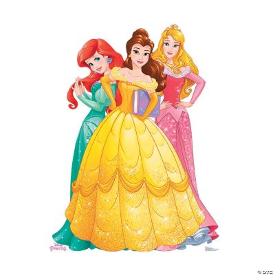 65 Disney Princesses Life-Size Cardboard Cutout Stand-Up