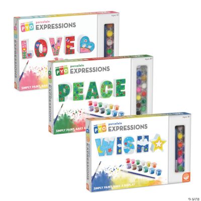 Paint Your Own Expressions: Set of 3 - Discontinued