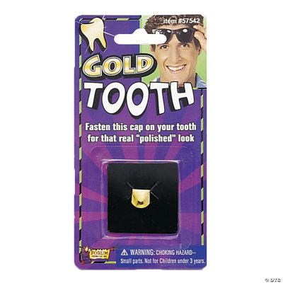 Gold Tooth Cap Oriental Trading