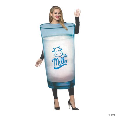 Adult's Get Real Milk Costume Oriental Trading