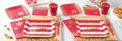 Gold Sparkle Christmas Party Supplies  Oriental Trading
