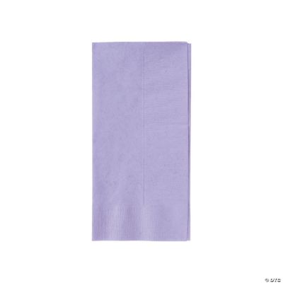 Bulk 50 Pc. Lavender Dinner Napkins Oriental Trading