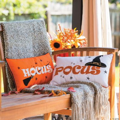 Hocus Pocus Outdoor Throw Pillows 