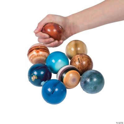 Globe Stress Balls - 12 Pc.