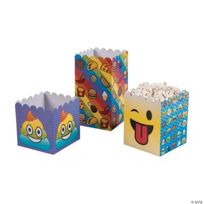 Emoji Rainbow Poop Popcorn Boxes | Oriental Trading