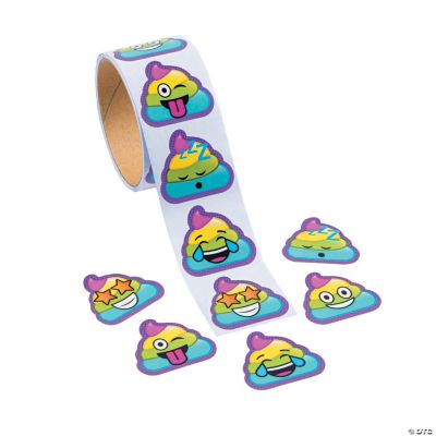 rainbow poop emoji toy