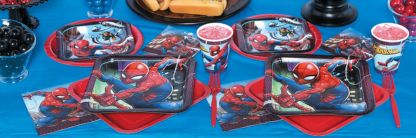 Marvel's Ultimate Spider-Man Mealtime Set Complete with Cup Bowl and Plate NEW 