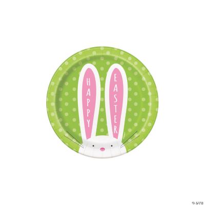 Cute Easter Dessert Paper Plates
