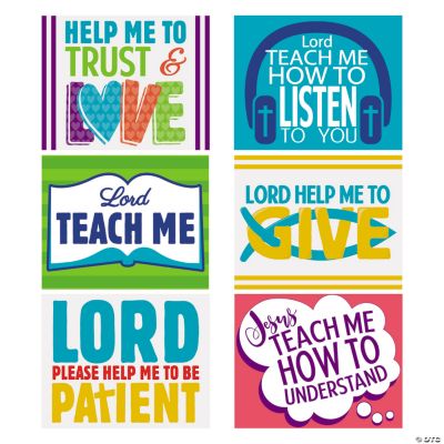 Teach Me Faith Cutouts Oriental Trading
